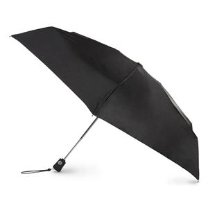 Travel Auto Open Close Umbrella - Black