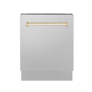 24'' Top Control Tall Tub Dishwasher - SS/Gold