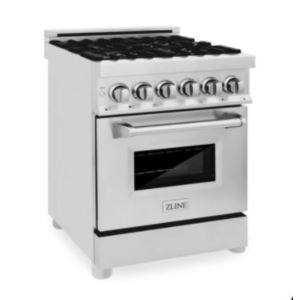 Professional 24'' Dual Fuel Range - Stainless Steel