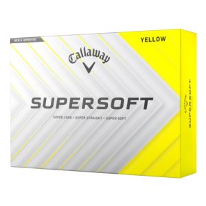 Supersoft Golf Balls - Yellow