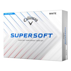 Supersoft Golf Balls - White