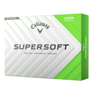 Supersoft Matte Golf Balls - Green