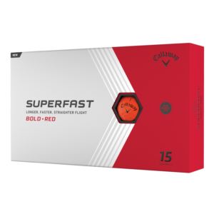 2022 Superfast Golf Balls - Bold Red