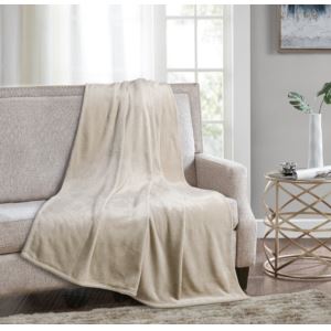 SILVADUR Anti-Microbial Solid Oversized Throw