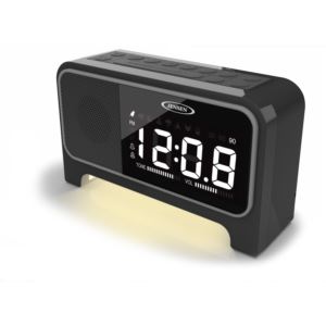 Digital Dual Alarm Soothing Sounds Clock Radio with Night Light