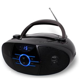 Portable Stereo CD Player with Stereo Radio and Bluetooth