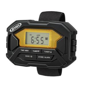 Digital AM/FM Stereo Armband Radio with Clock