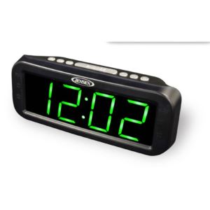 Digital AM/FM Dual Alarm Clock Radio with Large Display