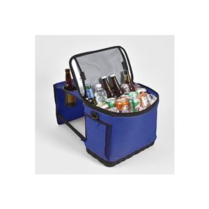 Pop-Up Table Cooler with Fold Out Table - (Blue)