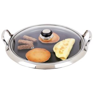 Stainless Steel Round Griddle