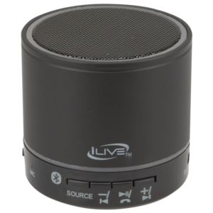 Bluetooth Portable Speaker w/Color Changing Lights, FM Radio