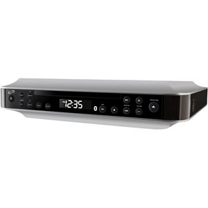 Under Cabinet FM Radio w/Bluetooth, CD Player, Kitchen Timer