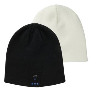 Bluetooth Beanie Knit Cap 2-pack Bundle (IAKB45B/IAKB45W)