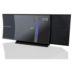 Vertical Home Music System with Bluetooth/CD/FM & USB Charging Port