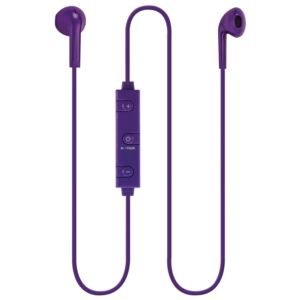 Bluetooth Earbuds w/Mic, Vol. Control
