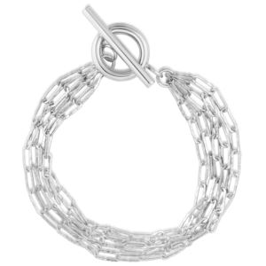 Five Strand Paperclip Bracelet