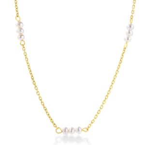 Pearl Station Necklace