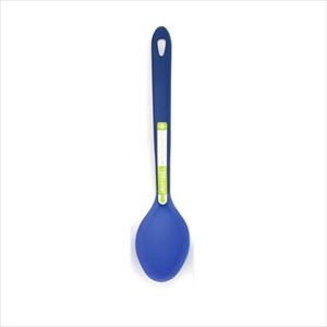 Silicone Solid Spoon  (Blue)