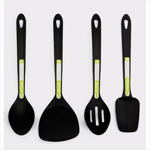 4-Pc Silicone Tool Set (Black)