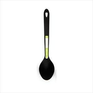 Silicone Solid Spoon  (Black)