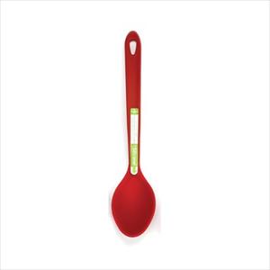 Silicone Solid Spoon (Red)