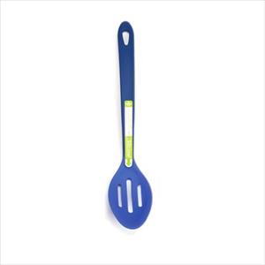 Silicone Slotted Spoon (Blue)