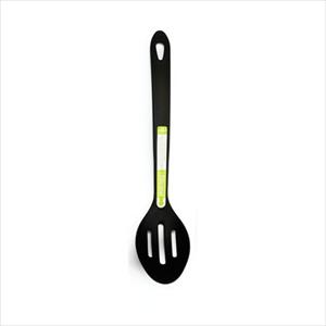 Silicone Slotted Spoon (Black)