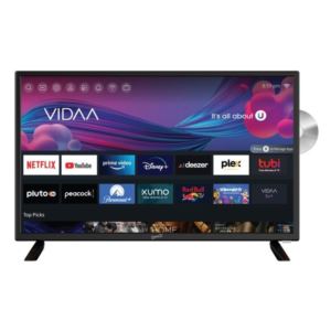 VIDAA Smart LED HDTV with Built-in DVD Player - (24 Inch)