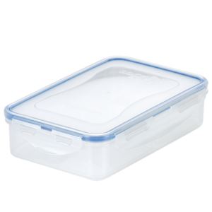 Easy Essentials On the Go Meals Divided Rectangular Food Storage Container, 27-Ounce