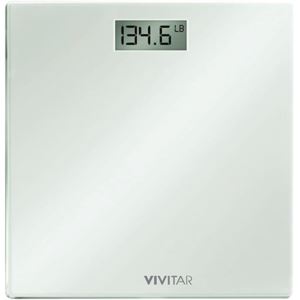 Bally Total Fitness Bathroom Scale - White