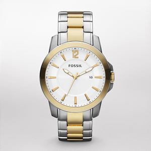 Men's Two Tone Dress Watch