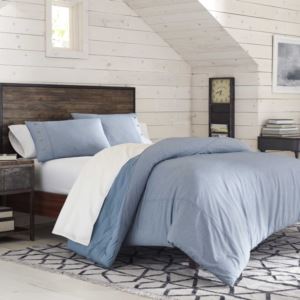 Riley FullQueen Comforter Set - (Blue)