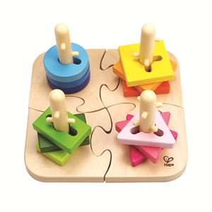 Wooden Creative Peg Puzzle