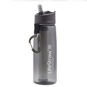 LifeStraw Go Filtered Water Bottle Gray