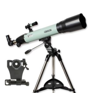 Stara Series 35-70x80mm Refractor Telescope with Smartphone Digiscoping Adapter