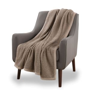 Boucle Throw Blanket Classic Taupe