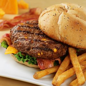 12 (4.5oz) Cheddar Bacon Steakburgers