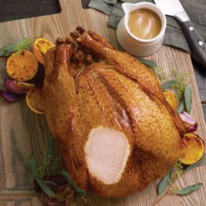 1(9-11lb) Fully Cooked Hickory Smoked Whole Turkey