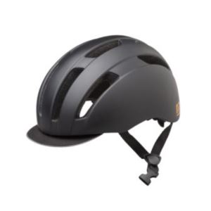 Urbanist Bicycle Helmet, Matt Black, Large