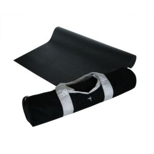 Yoga Sport Bag Black & Yoga Mat 1/8" Black