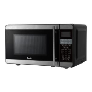 0.7 Cubic Foot 700W Micorwave Oven Stainless Steel w/ Black Cabinet