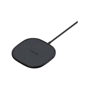 15W Wireless Charging Pad - Black Fabric