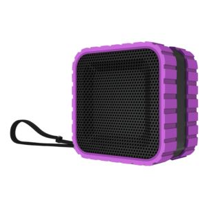 Waterproof Cube Bluetooth Speaker - Purple