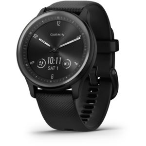 Vнvomove Sport GPS Fitness Smartwatch, Black