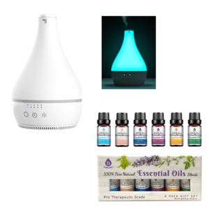 AROMA 2 Ultrasonic Humidifier with Aromatherapy and Essential Oils (6 pack)