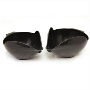 2PC BOWL SET, 6-8 CUP (CAVIAR) 2PC BOWL SET, 6-8 CUP (CAVIAR)