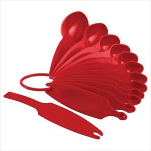 MEASURING SPOON SET 12 PC (EMPIRE RED)