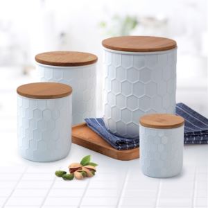 4 - Piece Ceramic Canister Set