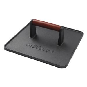 XL Cast Iron Griddle Press 10"L x 10"W