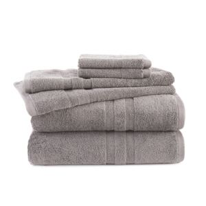 6 - Piece Towel Set - (Taupe)
